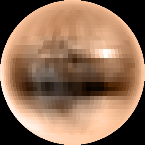 Pluto - Pluto, the 10th largest planet directly orbiting our Sun.