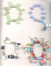 Jewellery - bead works, jewelries