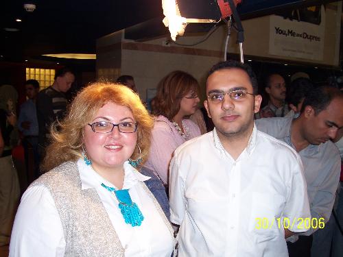 Me & Maha Ahmed - This is my photoe and famous star in egypt, this is Maha Ahmed, I love her so so much