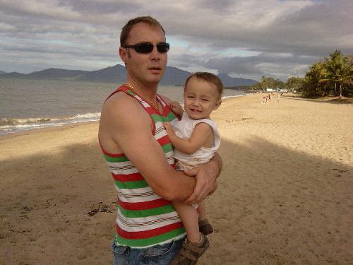 my husband and son - the love of my life...