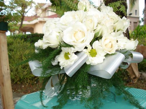 wedding bouquet - flowers used in my marriage