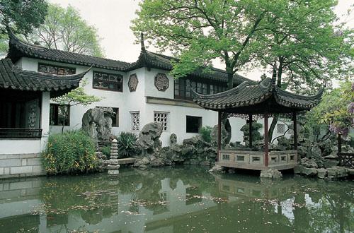 liu garden - liu ganden in suzhou .