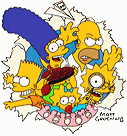 Simpson - The simpson family. A very funny cartoon tv show.