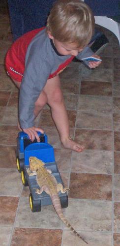 Piston - This is my son driving around Piston.