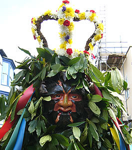 Jack in The Green, Hastings - Jack in the Green, centre of May Day celebrations in Hastings.