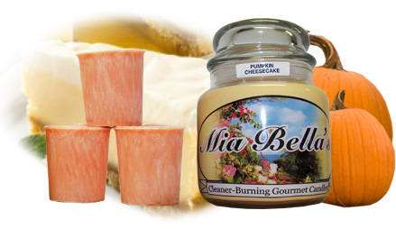 Candle of the Month--August-Pumpkin Cheesecake - Order your Candles for Christmas!!
