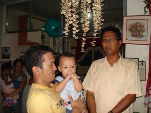birthday - a prayer was given during my son's first birthday party