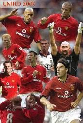 players - some of the players of manchester united squad last 2002