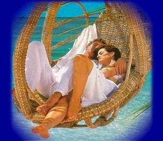 Love in a hammock - Love is sharing one hammock