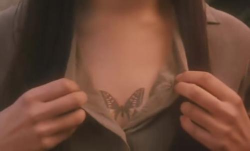 butterfly - tatoo of swollowtail butterfly!