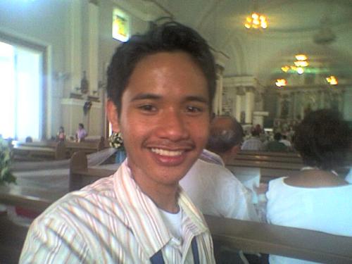 smile - Taking a pic in the church