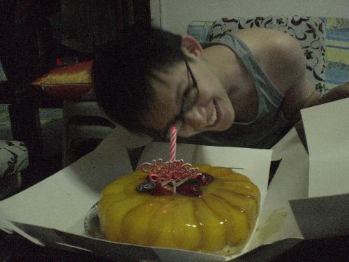Thats me, Happy Birthday! - 1 BIG Candle to celebrate my 1 year old! LOL!