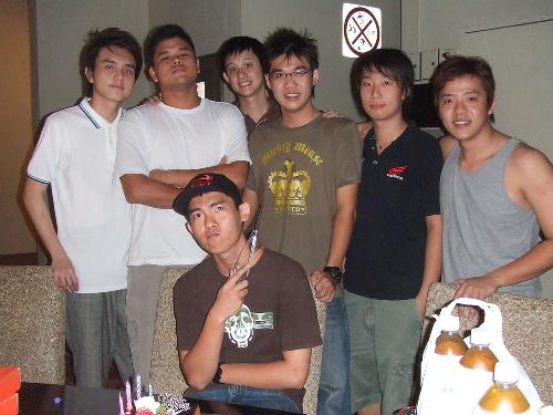The group of us - My friends who gathered for liang's birthday