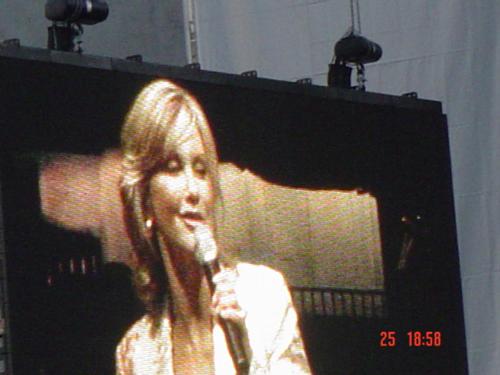 Olivia Newton-John - Taken at the Mission Concert in Napier, New Zealand in 2006