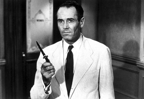 12 angry men - Mr. Fonda in 12 angry men