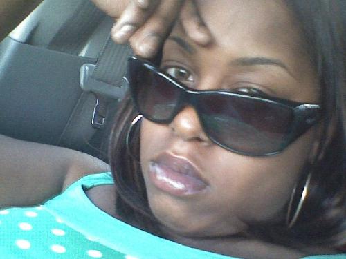 I can be sexy and fierce: Check me out - This photo was in my car, with my cellphone, and I took it, I know I was shock at the out come also when I saw it.