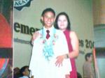 graduation pix - With my mom during my graduation...