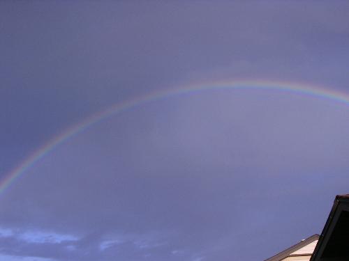 Rainbow-Gods Promise - I took this pic after a storm.