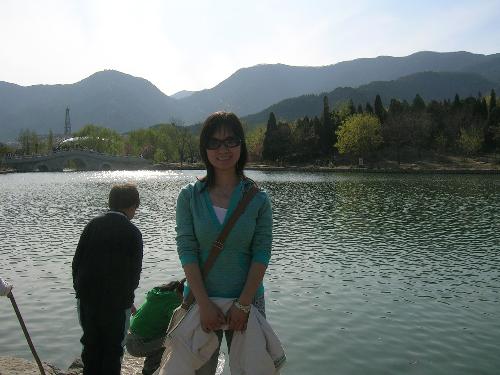 spring in Beijing Arboretum - I take this photo in this spring in Beijing Arboretum.We really enjoy ourselves that day.
