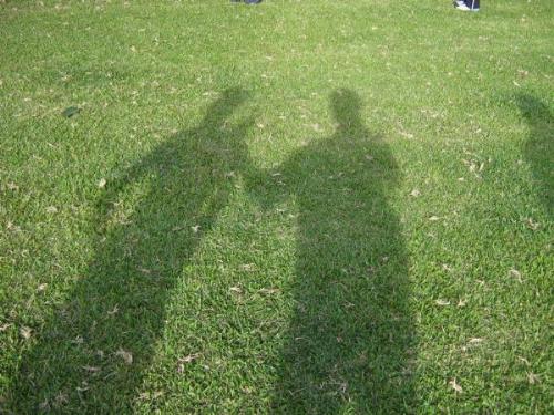 aren't we all just shadows? - sometimes all we really are are just shadows of the past...