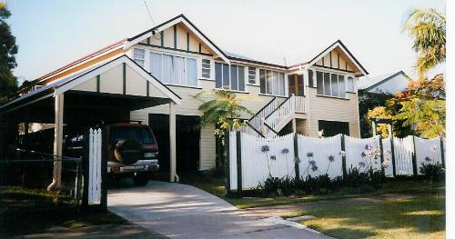 A 'Queenslander' house - high blocked house in Queensland