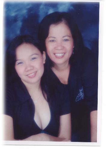 my mom - mom and me...