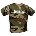 t-shirt - terrorist