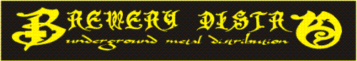 An example for underground banner - Here's banner thet is prepared to promote my distro. Almost every band,label and distro have such banner that main goal is to inform about their existence in the scene. To see more banners just visit the link section on my webpage!