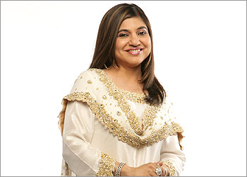 Alka Yagnik - Alka Yagnik may be a good singer but she is not a fair judge and 'Amul Star Voice of India' is the proof.