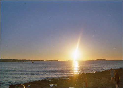 Sunset on Ibiza - sunset on ibiza