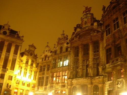 brussels - brussels at night