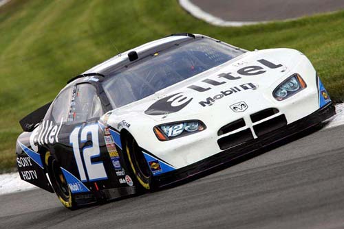 Nascar - A Nascar race car. The #12 Alltel Dodge driven by Ryan Newman.