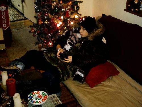 My Son  - This was taken last Christmas.