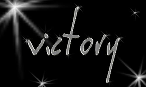 Victory - victory, success, triumph, landslide