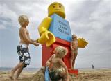 Giant Lego man found in Dutch sea - A giant, smiling Lego man was fished out of the sea in the Dutch resort of Zandvoort on Tuesday.