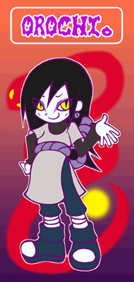 It's Time for Orochimaru! - Orochimaru sama!!!! Why you're so cute when you're painted in Q size?