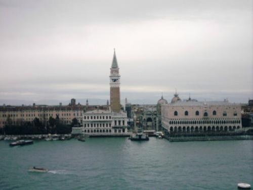 Venice - This is Venice, an Italian city, but i think al you know that beautiful city. In this photo you can see 'piazza San Marco', a beautiful square.  I took this foto from a cruis ship...nice trip!!!