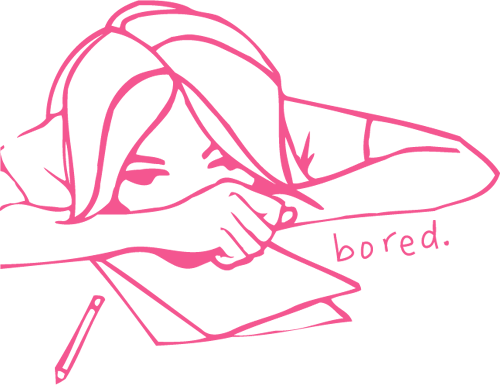 bored  - bored girl