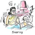 snoring - this photo is from: www.health.indiamart.com