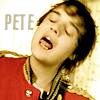 Pete Doherty - Pete icon using photo from Up The Bracket music video.