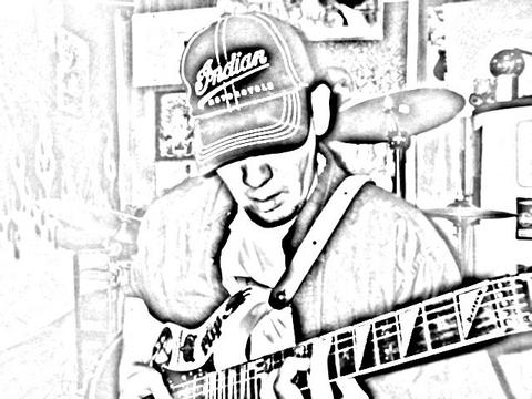 guitar - me playing my guitar