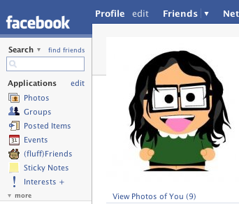 facebook cover - my profile