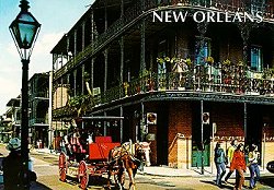 New Orleans postcard - New Orleans Louisiana postcard