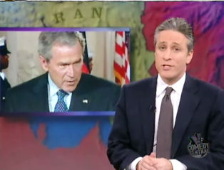 daily show - fake news show