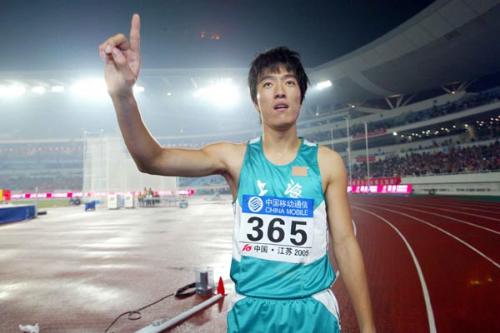Liu Xiang -  He is a super sportsman.Chinese are proud of him.