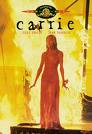 carrie - The DVD cover of the 1976 version of Carrie.