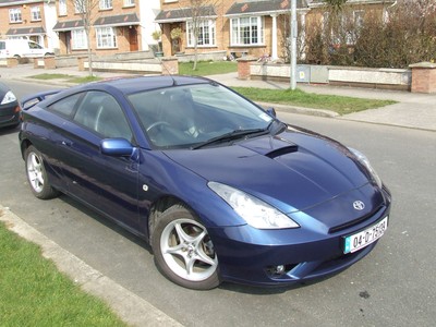 toyota celica - toyota celica 2004 blue