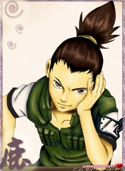 Nara Shikamaru - I admire Shikamaru's brain,though he always shows his laziness,but this lazy Shikamaru is popular between girls.