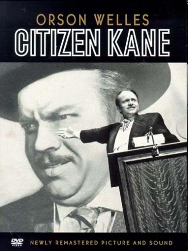Citizen Kane - A poster for the movie Citizen Kane directed by, and starring, Orson Welles.