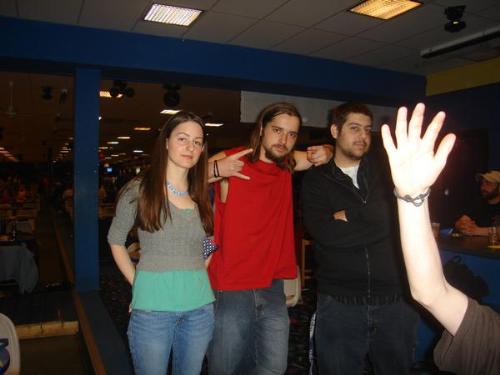 Friends and Me - Me, walt and katelyn at limerick bowl